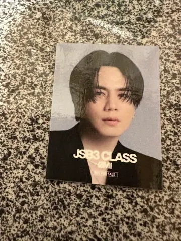 JSB3CLASS 토사카 히로오미 스티커 이와타 타카노리 벌스데이 위크