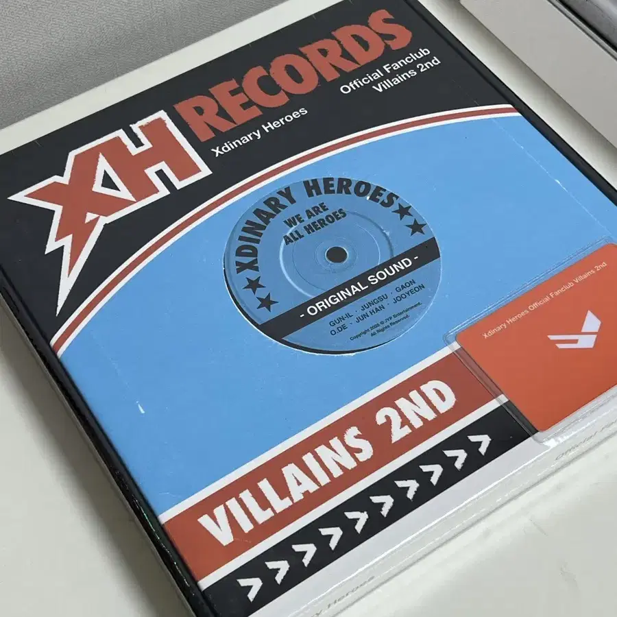 XD's Xdinary Heroes Official 2nd Season fanclub Villains Kit