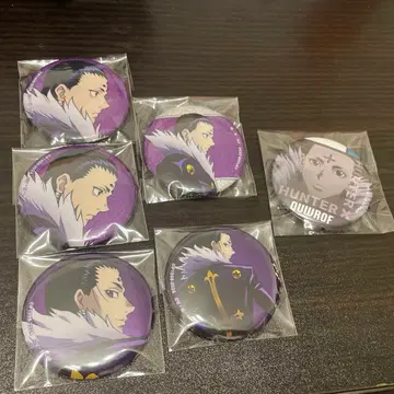 헌터X헌터 클로로 캔뱃지 6개 세트