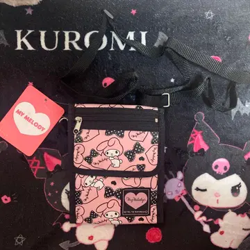 산리오 마이멜로디 외출용 넥홀더 숄더 지갑 레어 2012