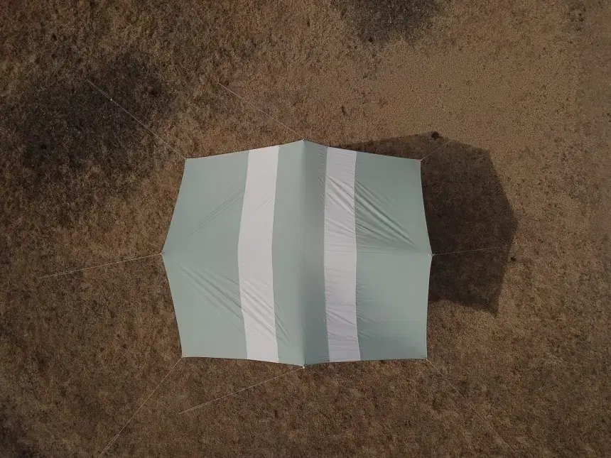 YSGMS 우드폴대 230cm 2ea, 180cm 4ea, 전용가방