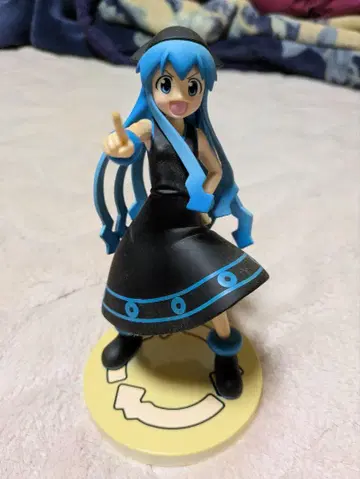침략 오징어 소녀 피규어 약 15cm 초레어 블랙 오징어 소녀