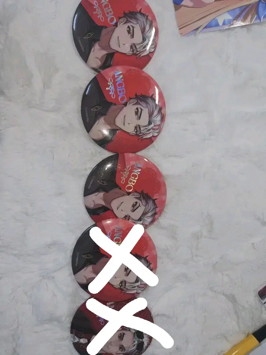 앵보 캔뱃지 애니메이트 애니플러스 콜캎 대량 판매