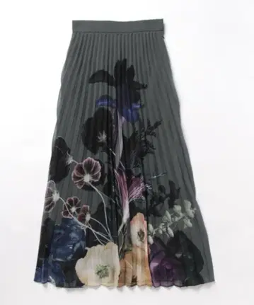 Ameri 플리츠 스커트