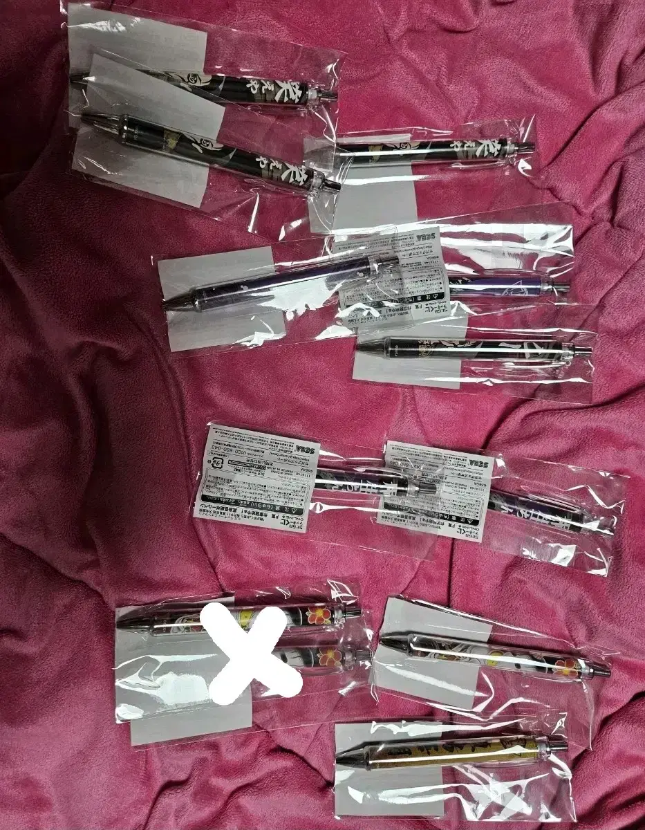 용과같이 마지마 고로 생일쿠지 F상 볼펜 판매(7개