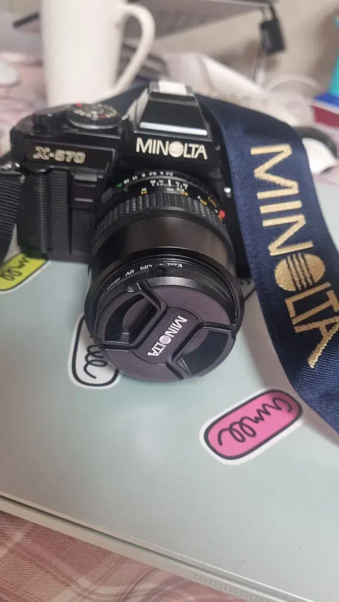 미놀타 x-570 판매합니다 렌즈들