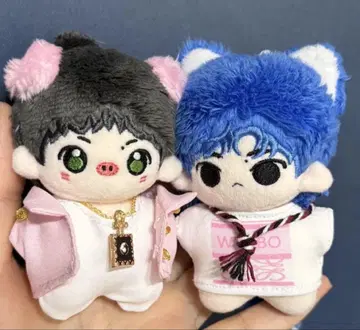 즉시 발송 7cm 2개 왕일호 봉제 인형 진정령 0310