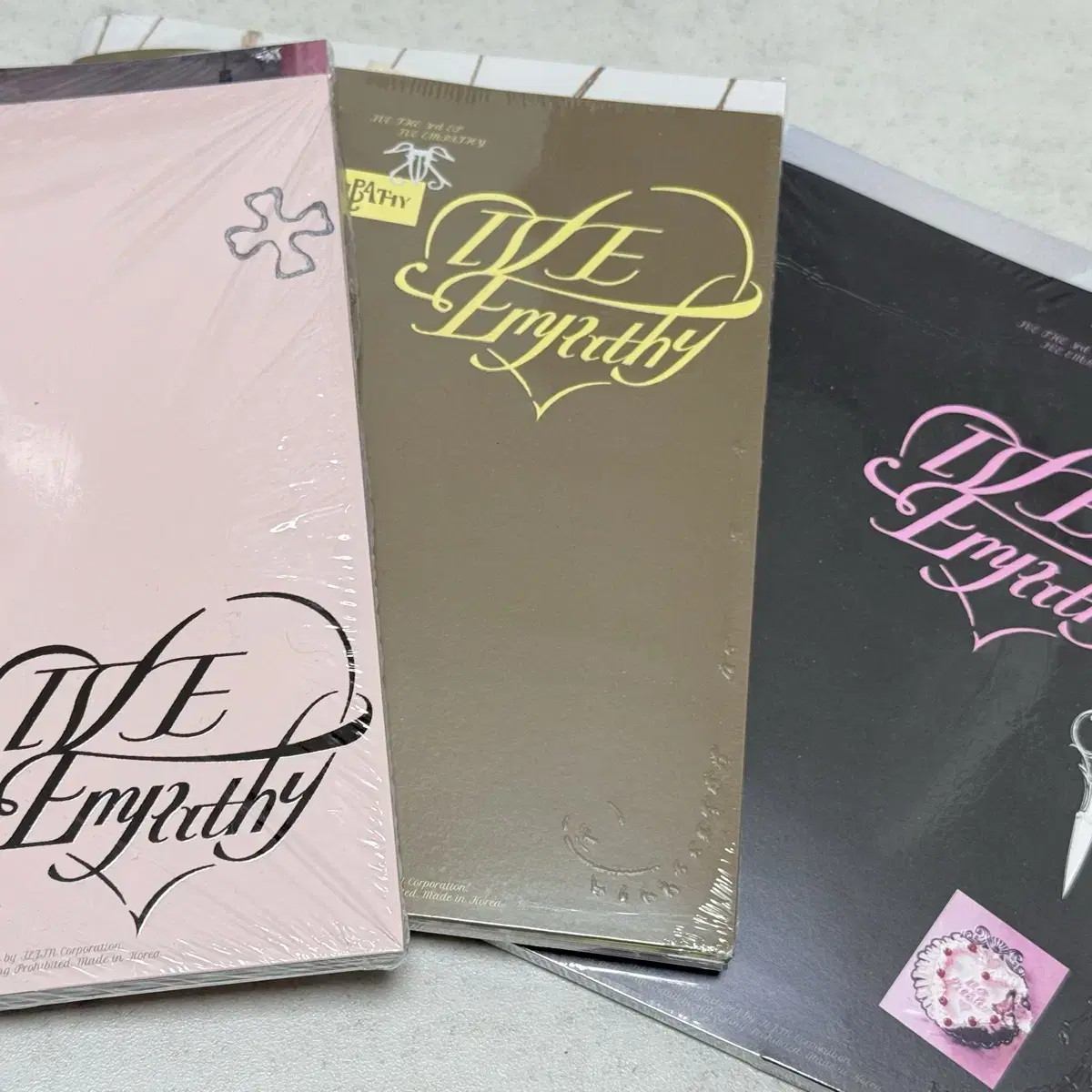 (현물) 아이브 엠파시 미개봉 앨범 양도 포카 장원영 안유진 레이 리즈