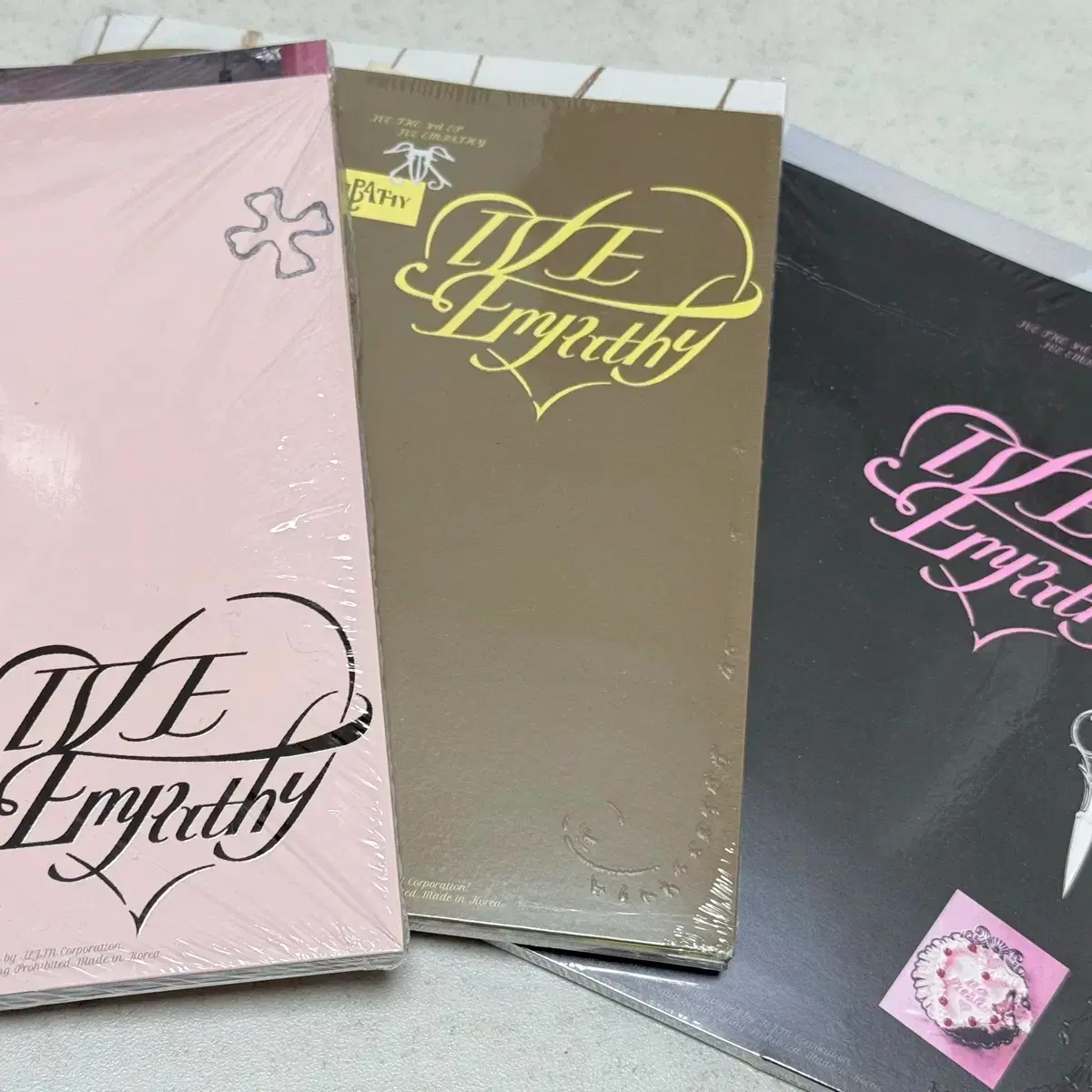 (Spot) ive 엠파시 sealed album wts poca jang wonyoung ahn yujin lay Liz