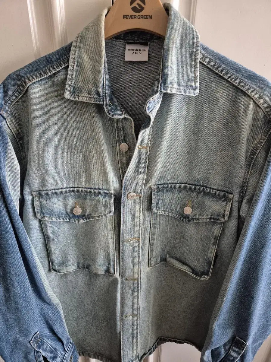 Akmedravy Denim Jacket Two-tone