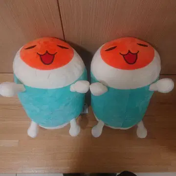 와다돈 엄청 부드러운 봉제 인형~편안한 뚱뚱이~ 북의 달인 2개