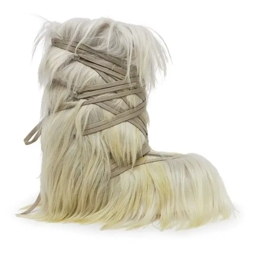 Rick Owen's Moncler Big Rocks Fur Boots