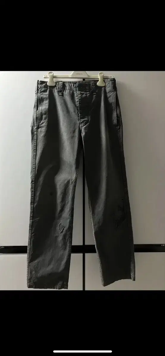 [2]비즈빔 21fw기포드 팬츠 블랙 Gifford pants black