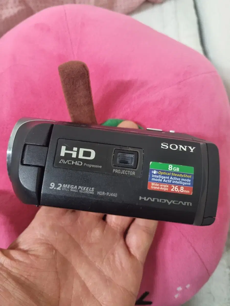 소니 hdr-pj440 핸디캠 캠코더 레트로 카메라