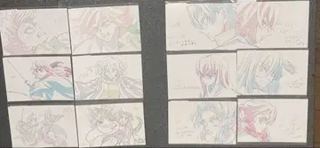 귀멸의 칼날 기둥전 엽서 기둥 미츠리, 무이치로 기유 오바나시 시노부