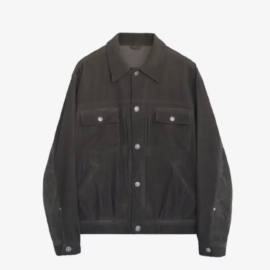 [3] 폴리테루 24fw 유즈드 트러커 자켓 코듀로이 카모 브라운
