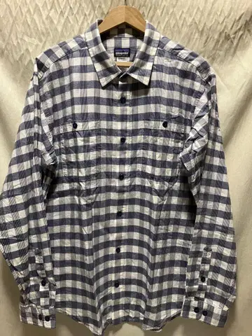 새상품급 파타고니아 피마 코튼 셔츠 라이트 플란넬 셔츠 L F13