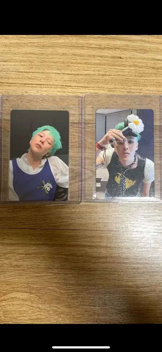 G-dragon GD unreleased photocard