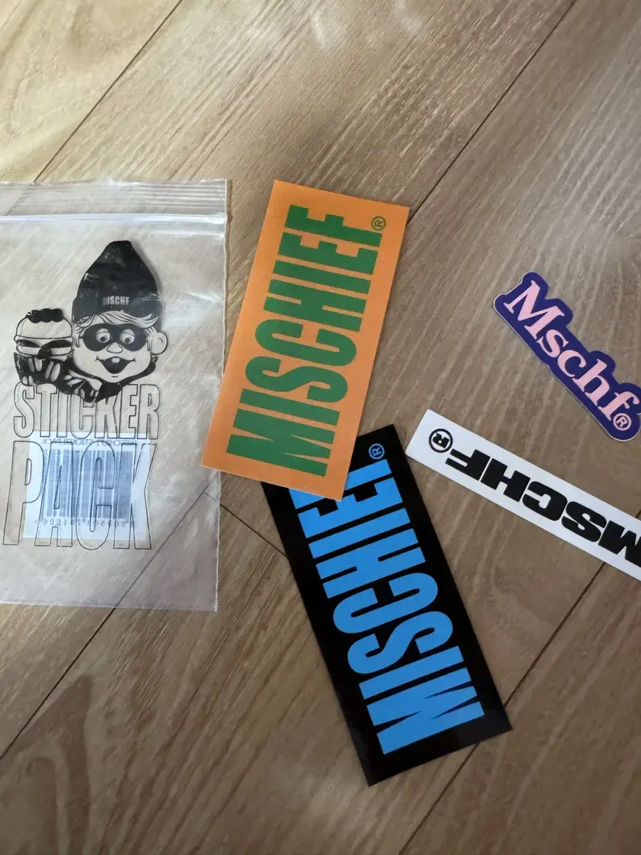 Miss Chiff sticker -set