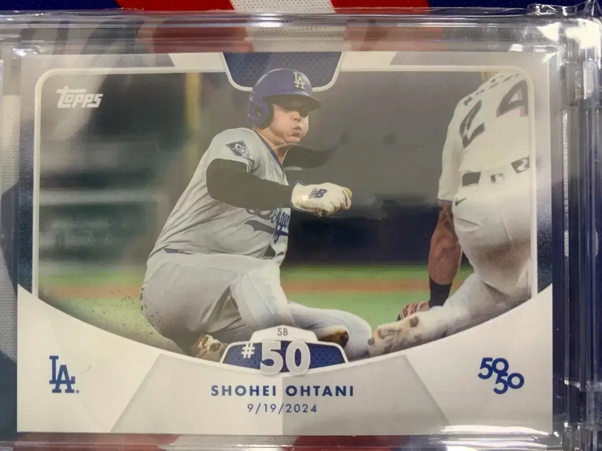 2024 Topps Ohtani 50/50 오타니 50/50 도루 50번