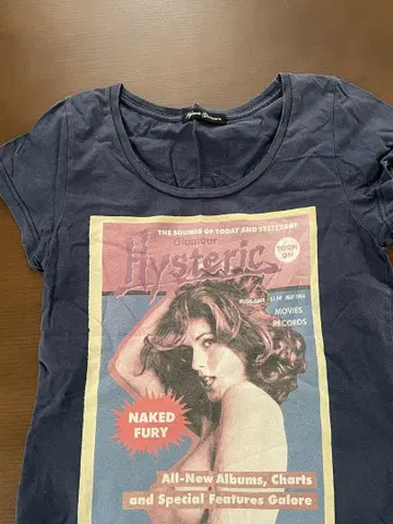 Hysteric Glamour 빈티지 티셔츠 M사이즈