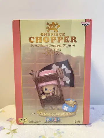 원피스 쵸파 발렌타인 피규어 2012