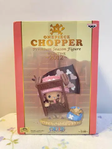 원피스 쵸파 발렌타인 피규어 2012