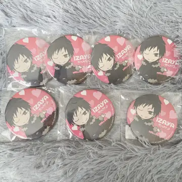 두라라라!! 오리하라 린야 러시아 스시 한정판 캔뱃지 7개 세트