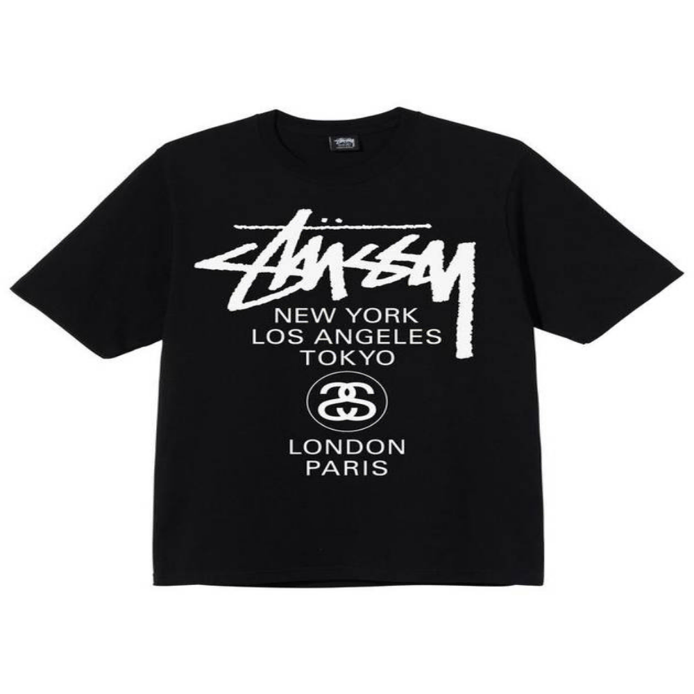 [새상품] Stussy 월드투어 스투시 반팔티 남녀공용