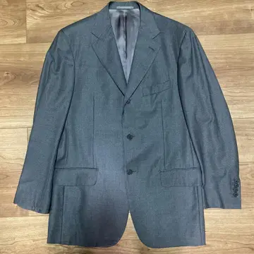 ISAIA 50 그레이 테일러드 자켓