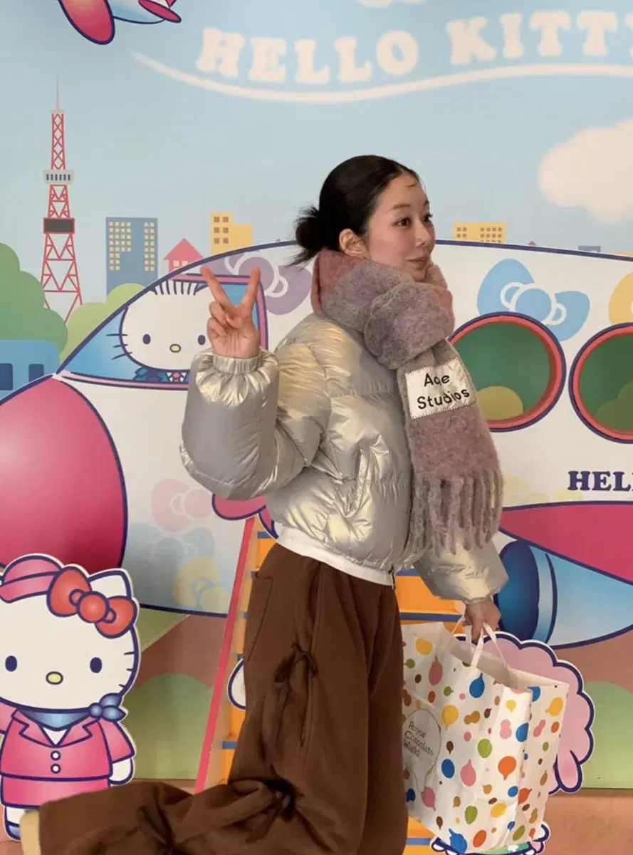 리넨느푸퍼크롭패딩/리넨느실버패딩/리넨느웰론패딩리넨느패딩/쓰리타임즈/스파오