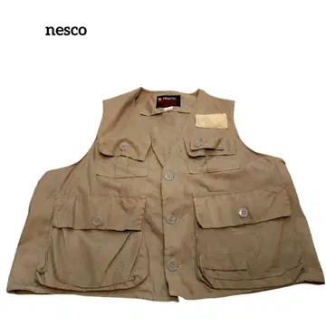 구제 의류 nesco 낚시용 조끼 아웃도어 빈티지 80년대 90년대