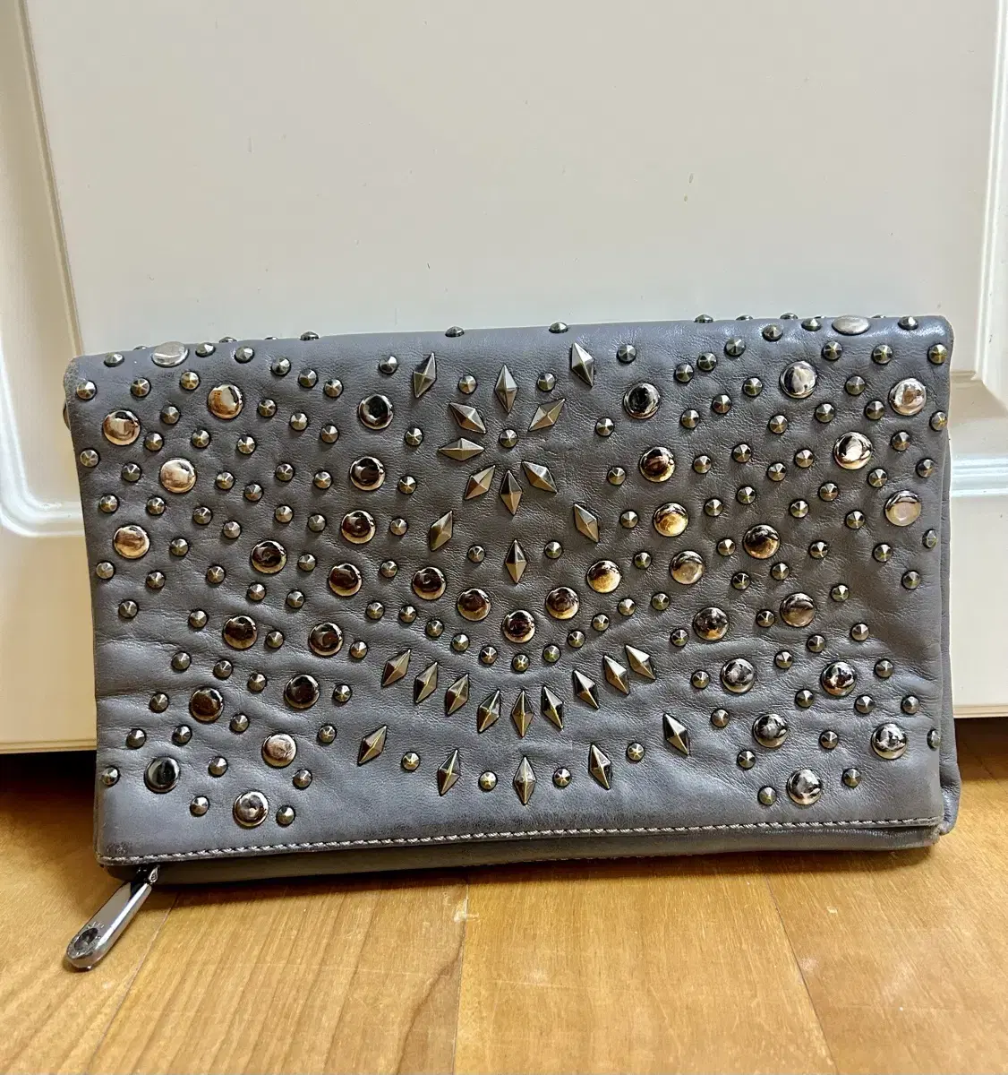DKNY Cowhide Clutch