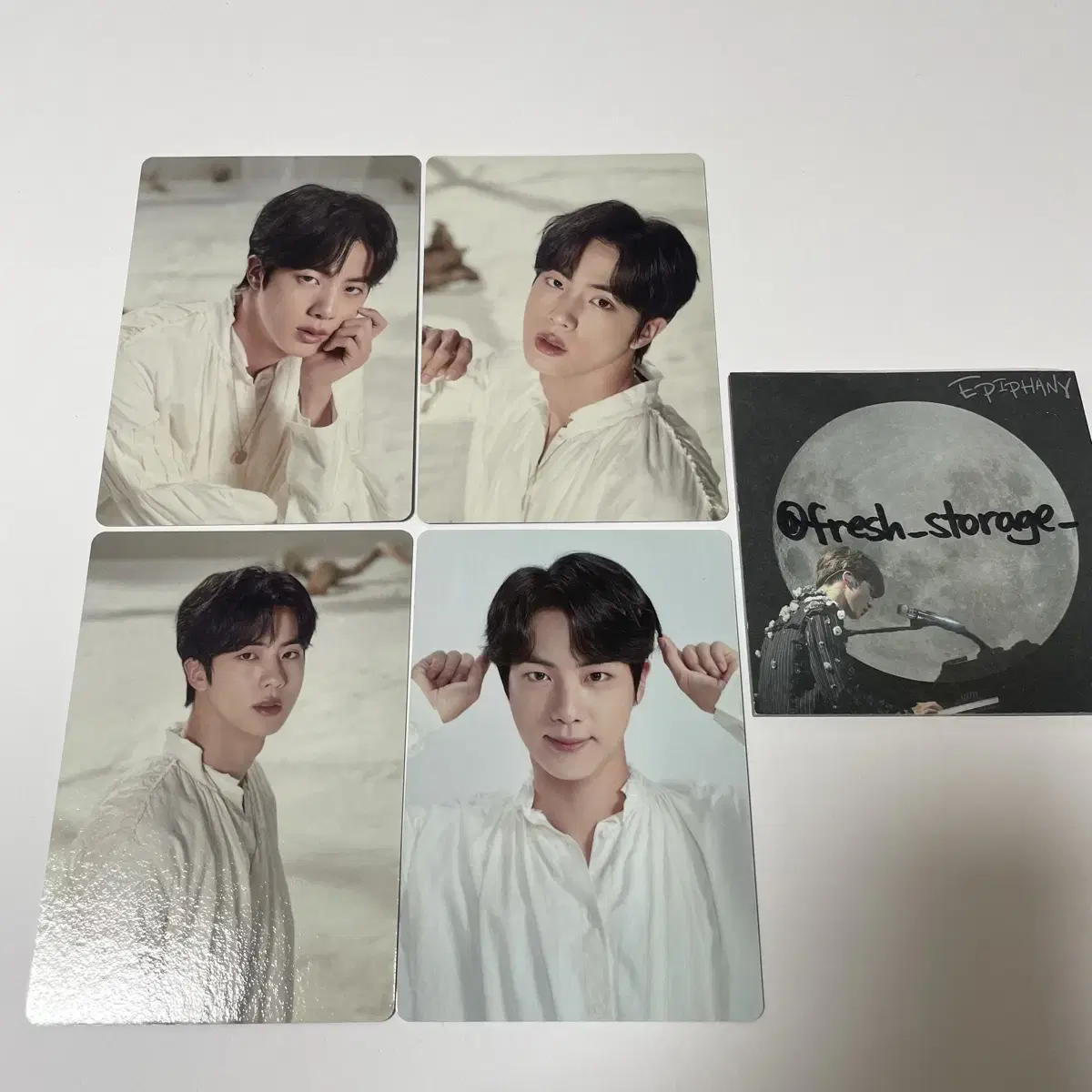 방탄소년단 석진 맵솔콘 미니 포카 1 2 3 8 BTS 방탄 진