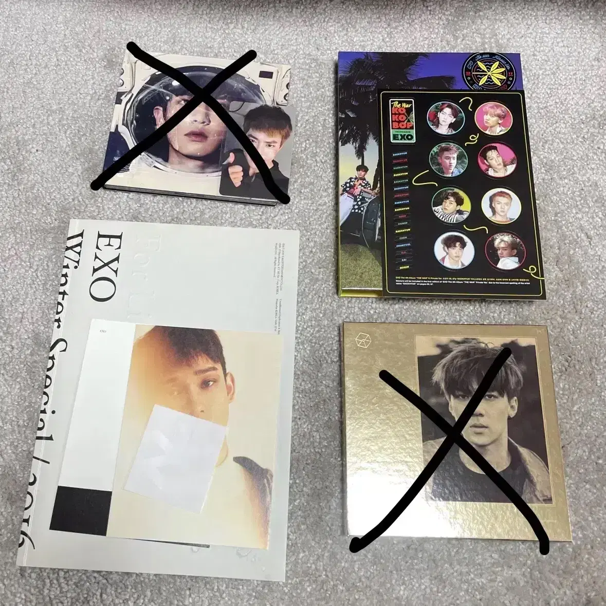 EXO 엑소 앨범 코코밥 For Life 겨울앨범양도