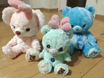 디즈니 유니 베어 시티 샐리, 엔젤, 스크램프 봉제 인형