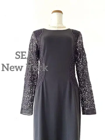 새상품급 SEA New York 시뉴욕 코드 레이스 원피스