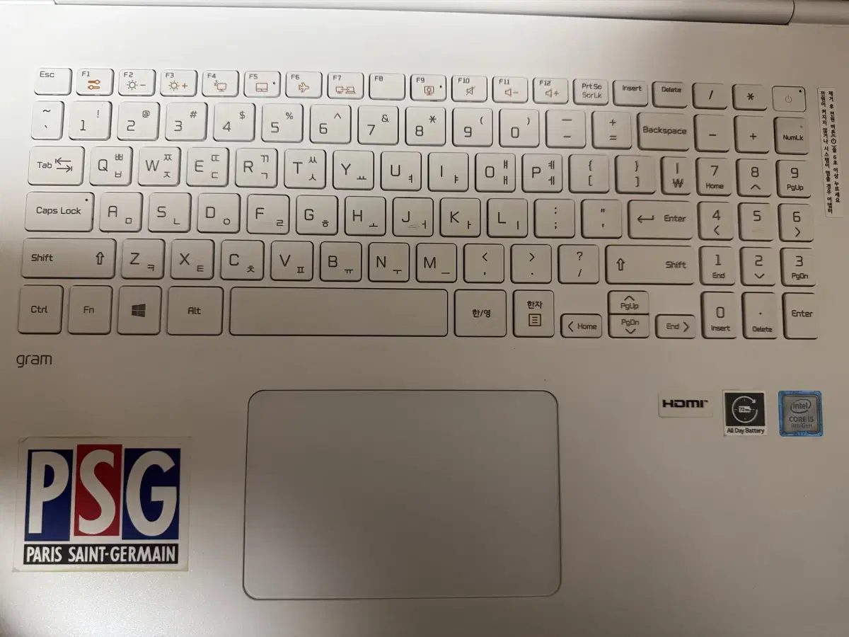 LG 그램 노트북 팝니다