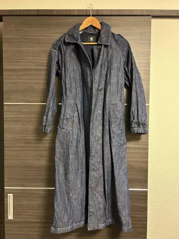 G-STAR RAW 데님 트렌치코트
