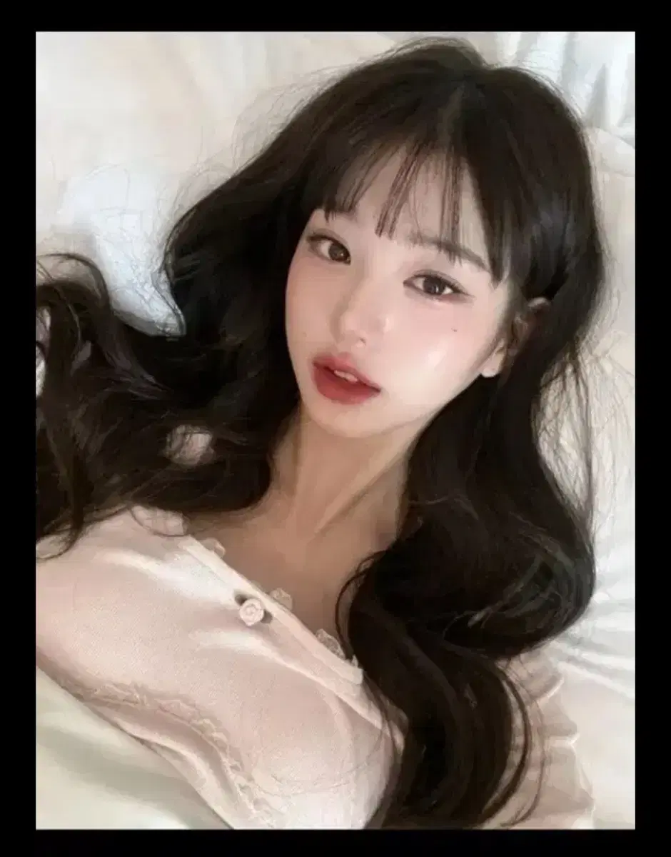 장원영 착용 ! 스컬프터 보우 타이 티 발레리나 핑크 장원영
