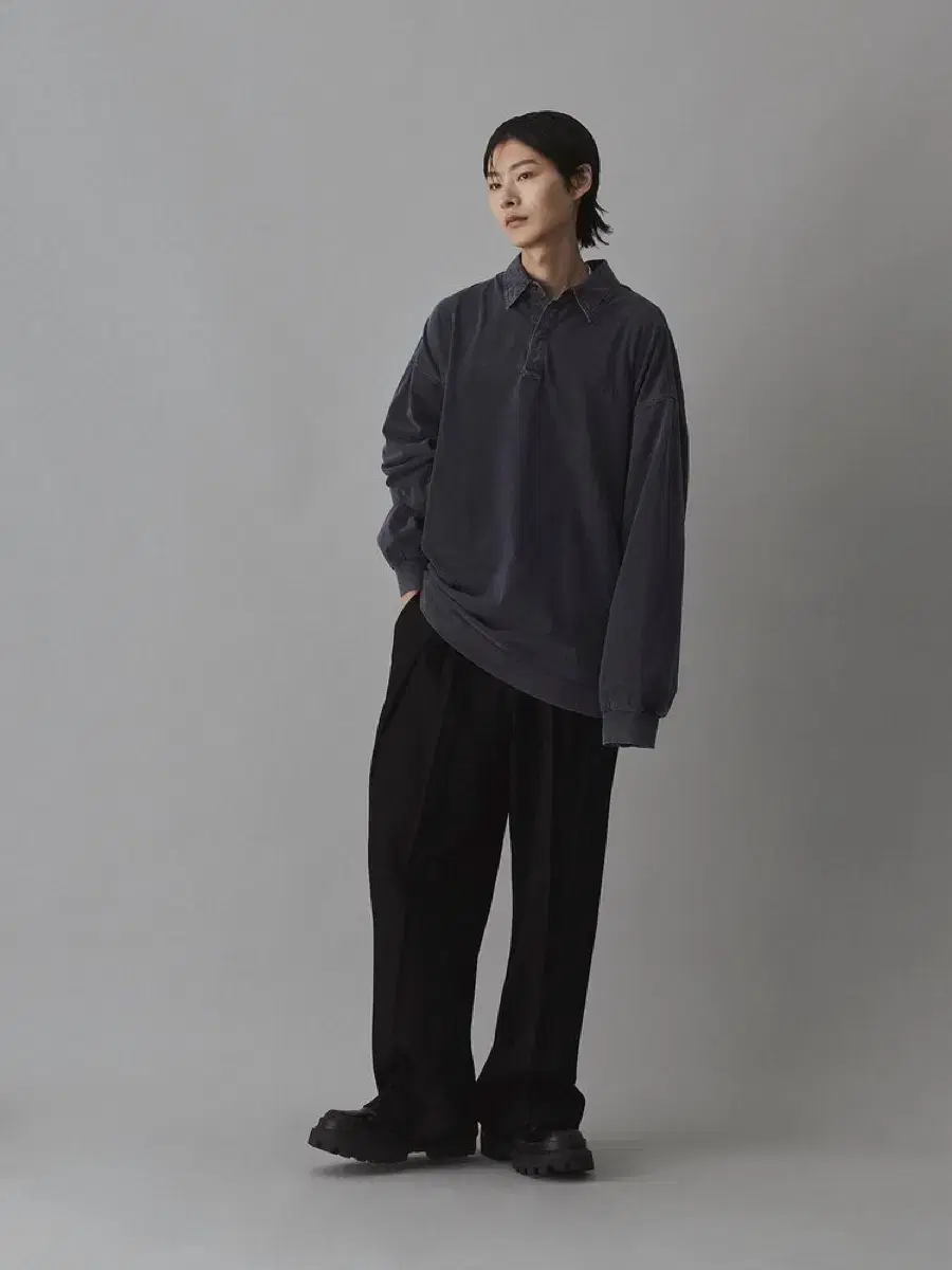 준지 다잉 폴로 롱슬리브 S