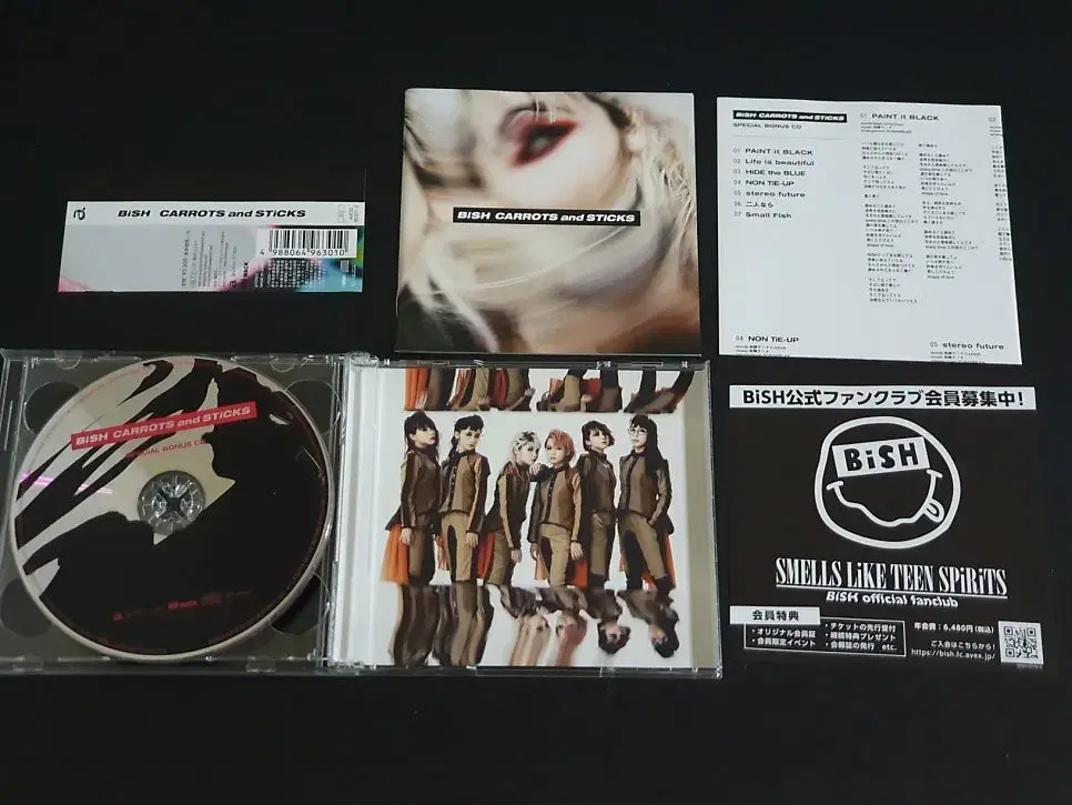 BiSH 빗슈 3집 앨범 CARROTS and STiCKS (2CD)