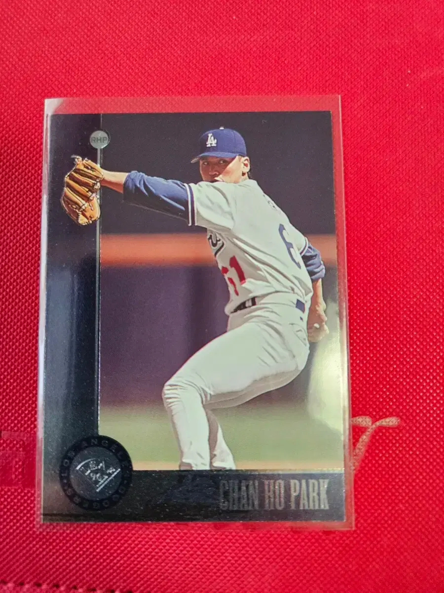 박찬호 1996 Leaf base 카드