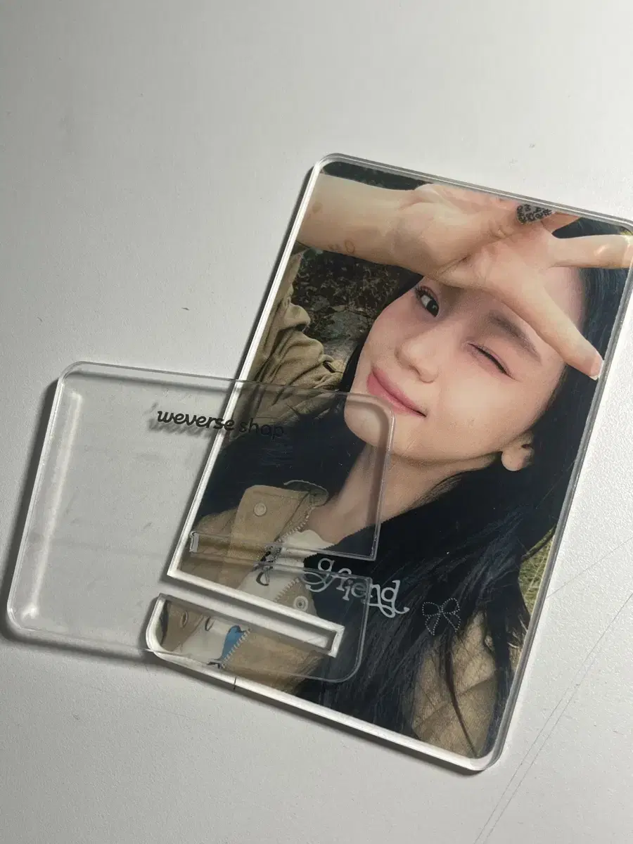 GFRIEND viviz umji WUDAKYE acrylic stand weverse poca Unreleased photocard