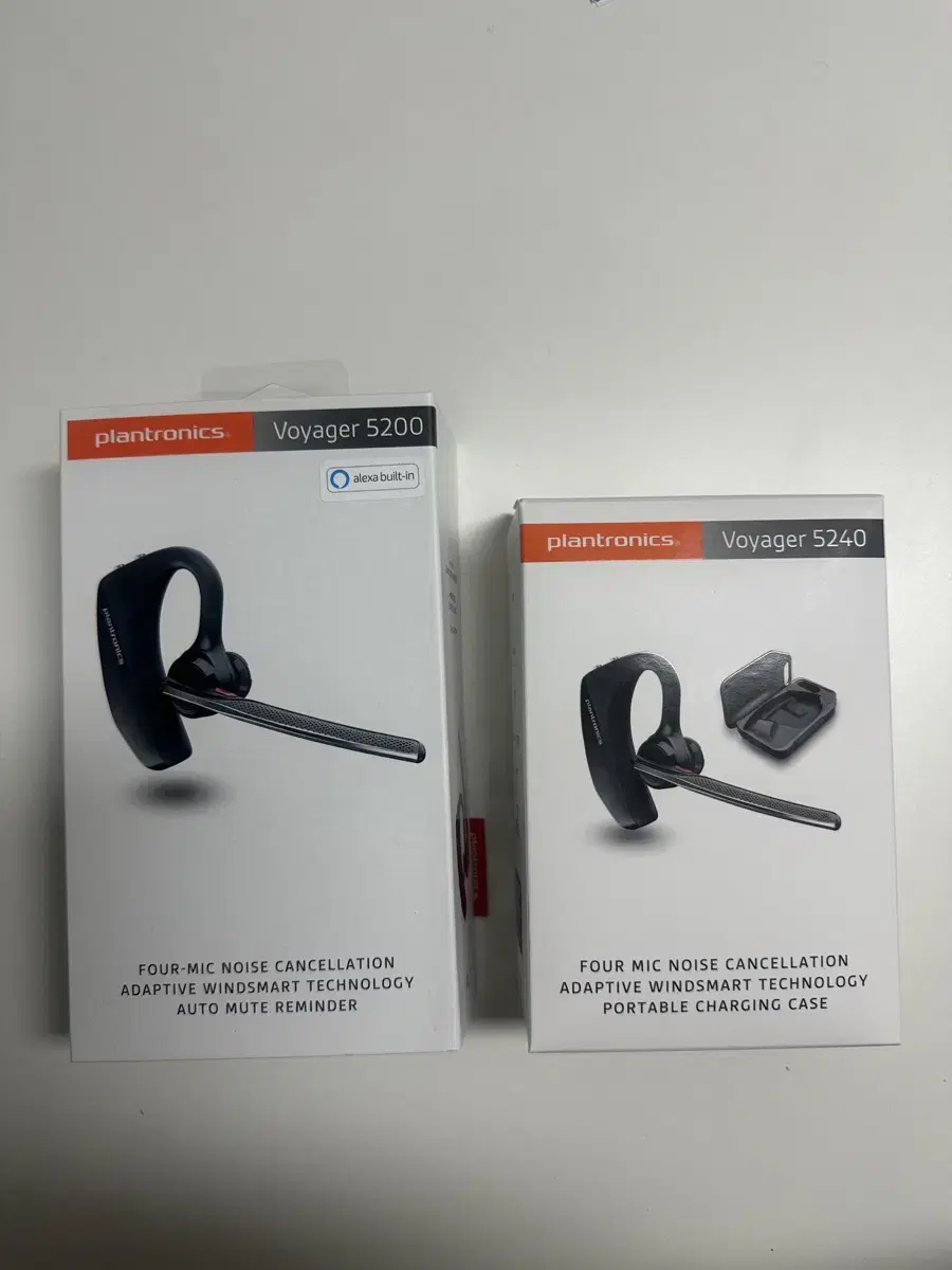 플랜트로닉스 Voyager 5200 블루투스 헤드셋 + 충전케이스