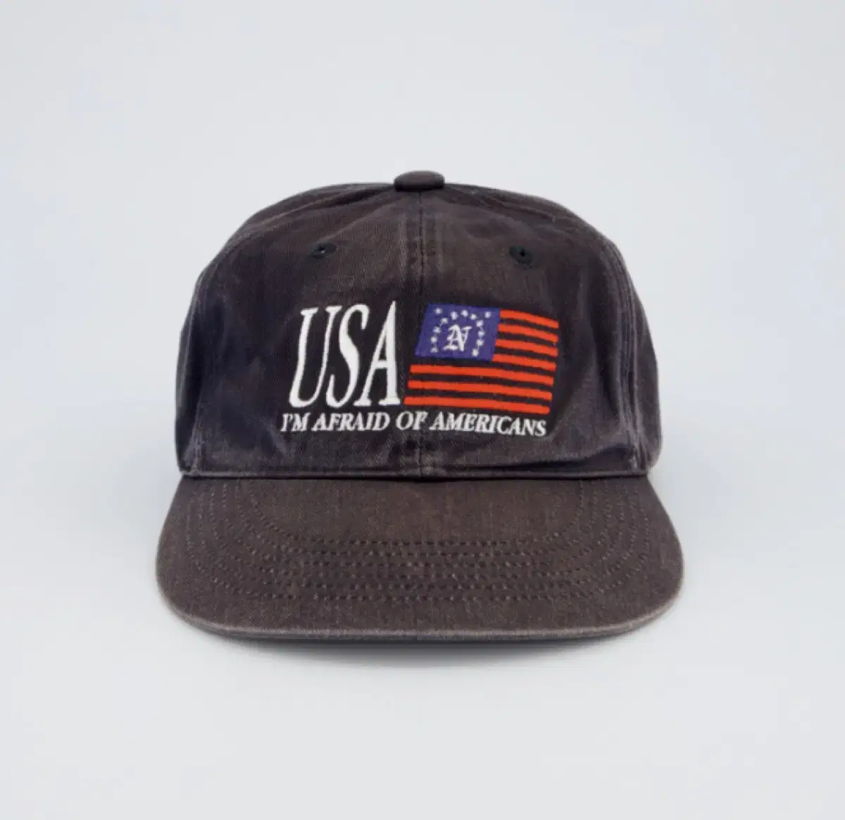 너티새비지 USA 6패널 캡 SUNBURN NAVY