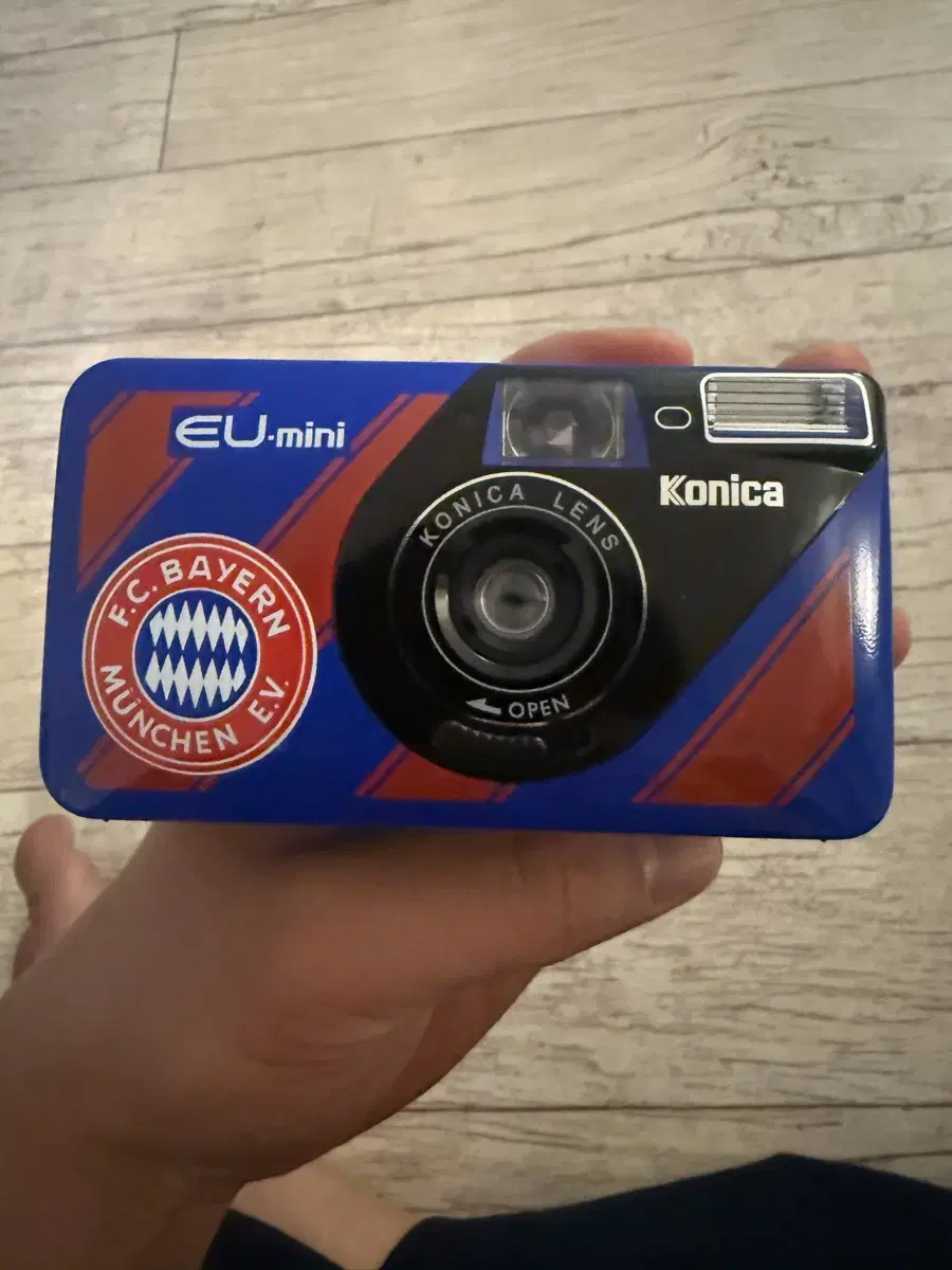 Blue Konica EU Mini Fc BayernMuenchen 뮌헨