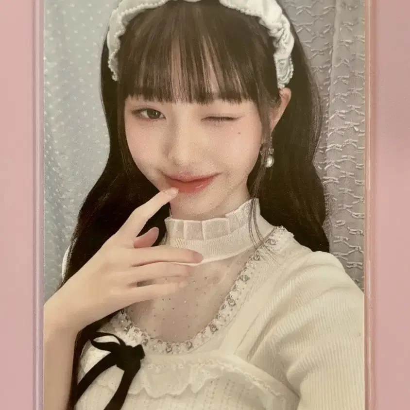 아이브 장원영 2024 시그 포카