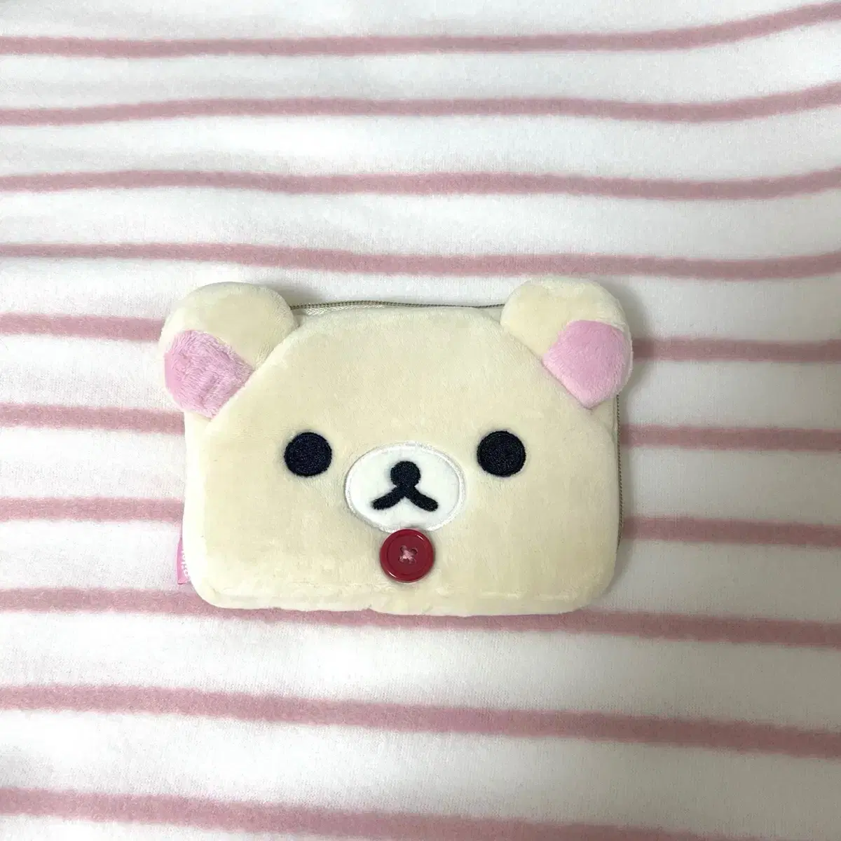 【hug your skin】x Korilakkuma★ Dot Card Wallet Hug Your Skin Korilakkuma Dot Card Wallet on Bunjang Global