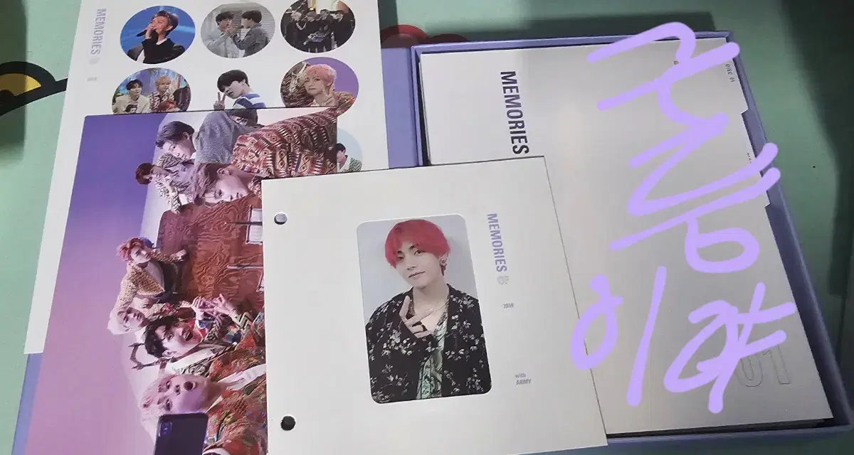 bts 메모리즈2018 (태형포카)